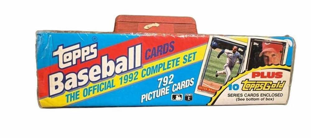 1992 Topps Baseball Complete Factory Set 792 Cards Sealed Box